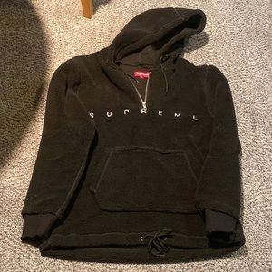 Supreme sherpa pullover cheap
